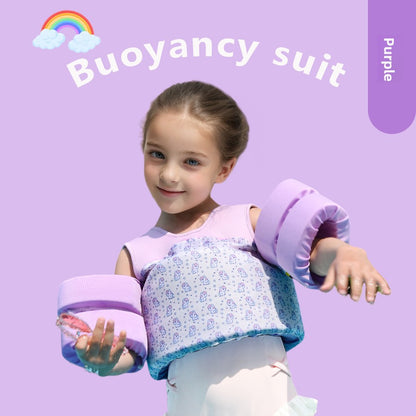 Children's Swimming Aid Vest with Double Arm Rings