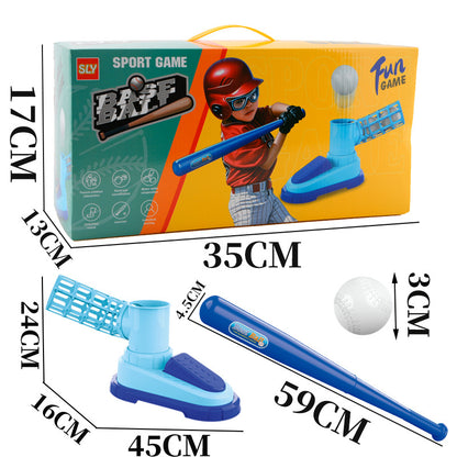 Children's toy baseball launcher