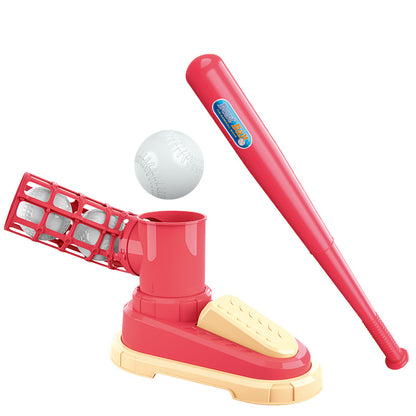 Children's toy baseball launcher