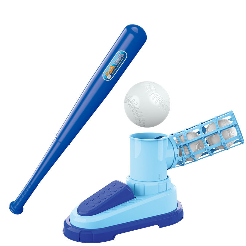 Children's toy baseball launcher