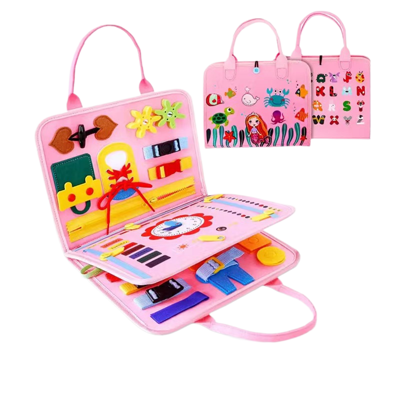 Children's toy clothing rack felt