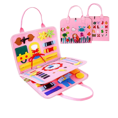 Children's toy clothing rack felt