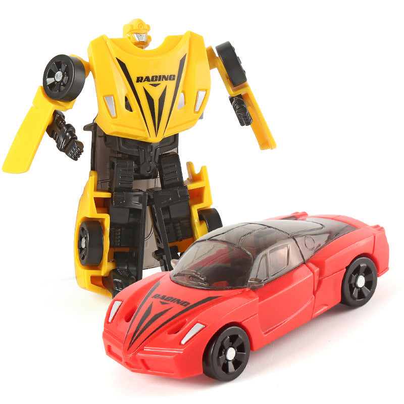 Children's transforming toy car