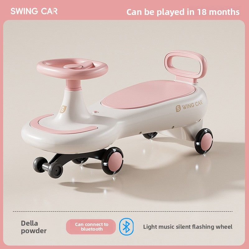 Children's Twist Scooter with Lights and Music