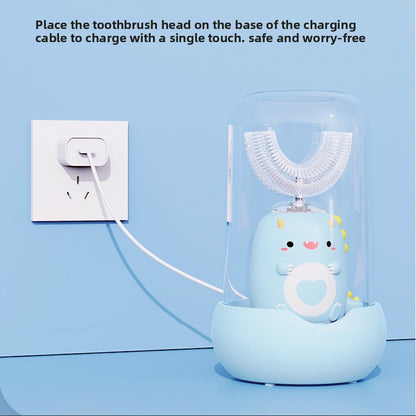 Children's U-shaped electric toothbrush