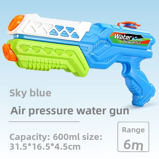 Children's water gun toy pull-out type for boys