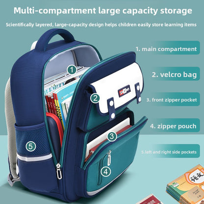 Children School Bag Spine Protection