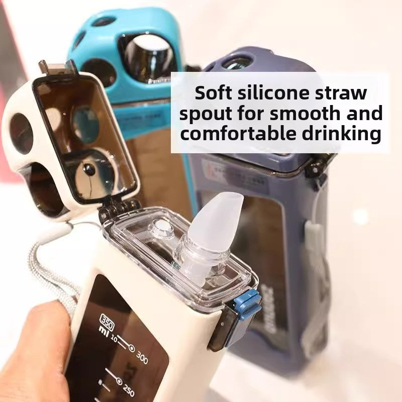 Children Straw Water Bottle