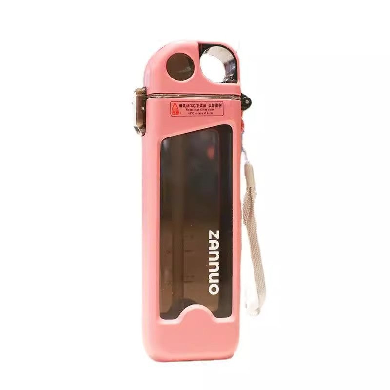 Children Straw Water Bottle