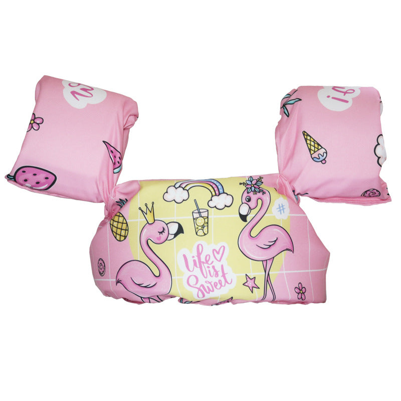 Children Swimming Buoyancy Vest with Arm Rings