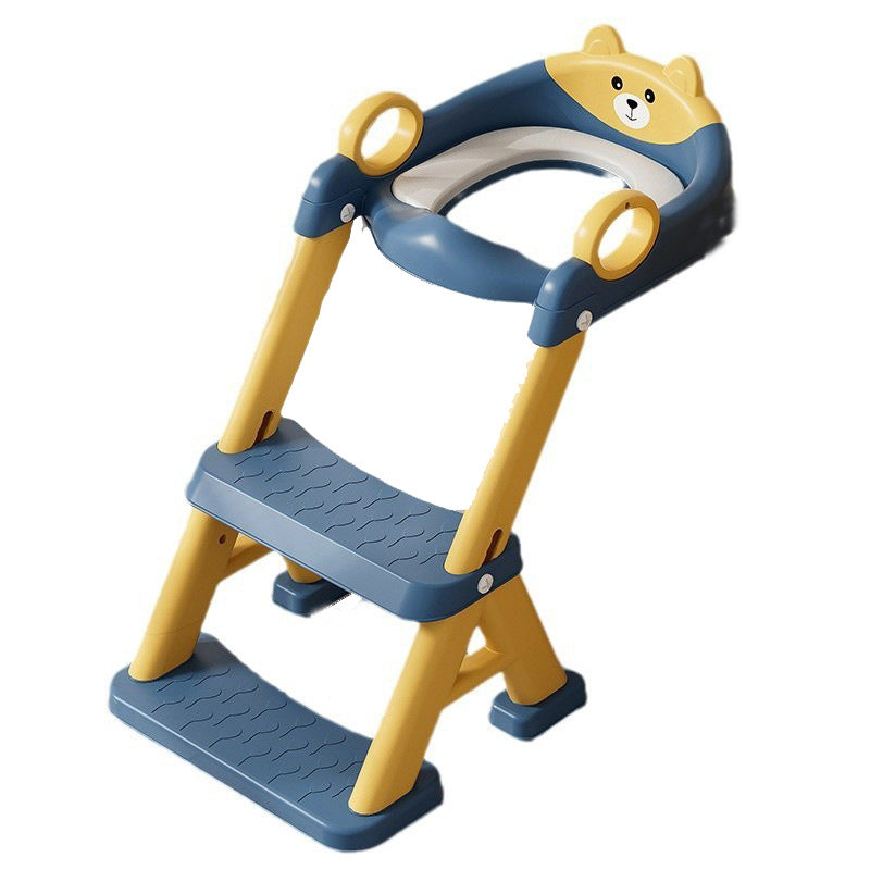 Children Toilet Training Step Stool with Handrail