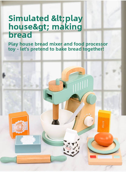 Children Wooden Simulation Tea Set Kitchen Play Toys