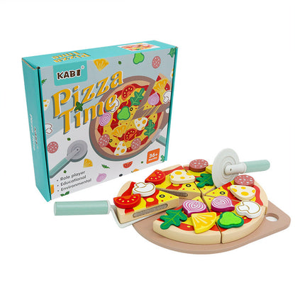Children Wooden Simulation Tea Set Kitchen Play Toys