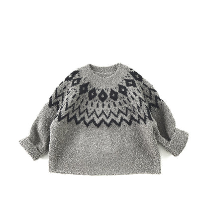 Childrens Acrylic Knit Sweater