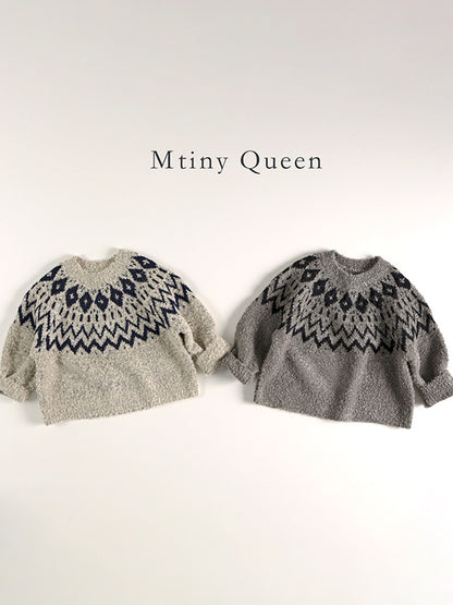 Childrens Acrylic Knit Sweater