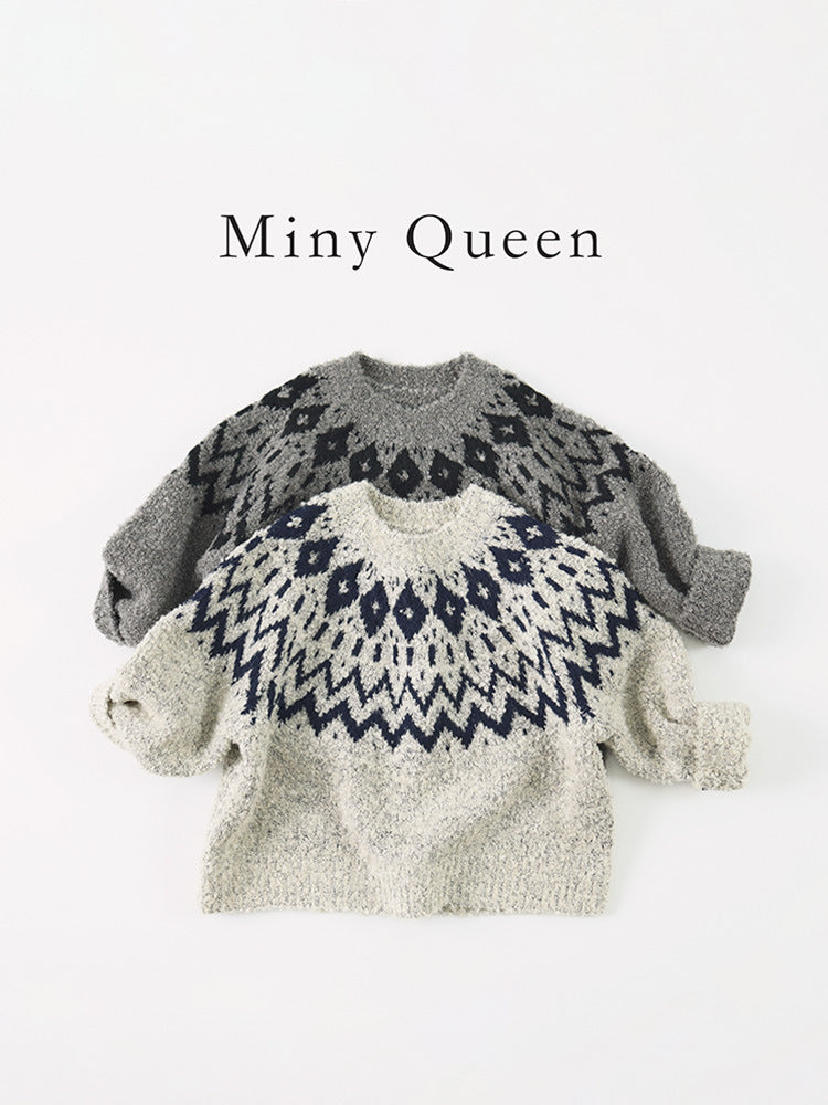 Childrens Acrylic Knit Sweater