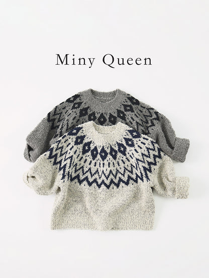 Childrens Acrylic Knit Sweater