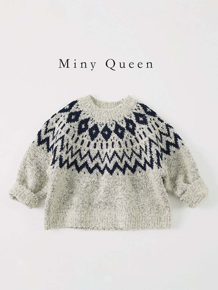 Childrens Acrylic Knit Sweater