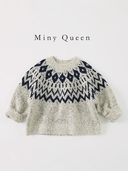Childrens Acrylic Knit Sweater