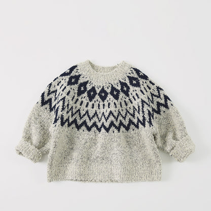 Childrens Acrylic Knit Sweater