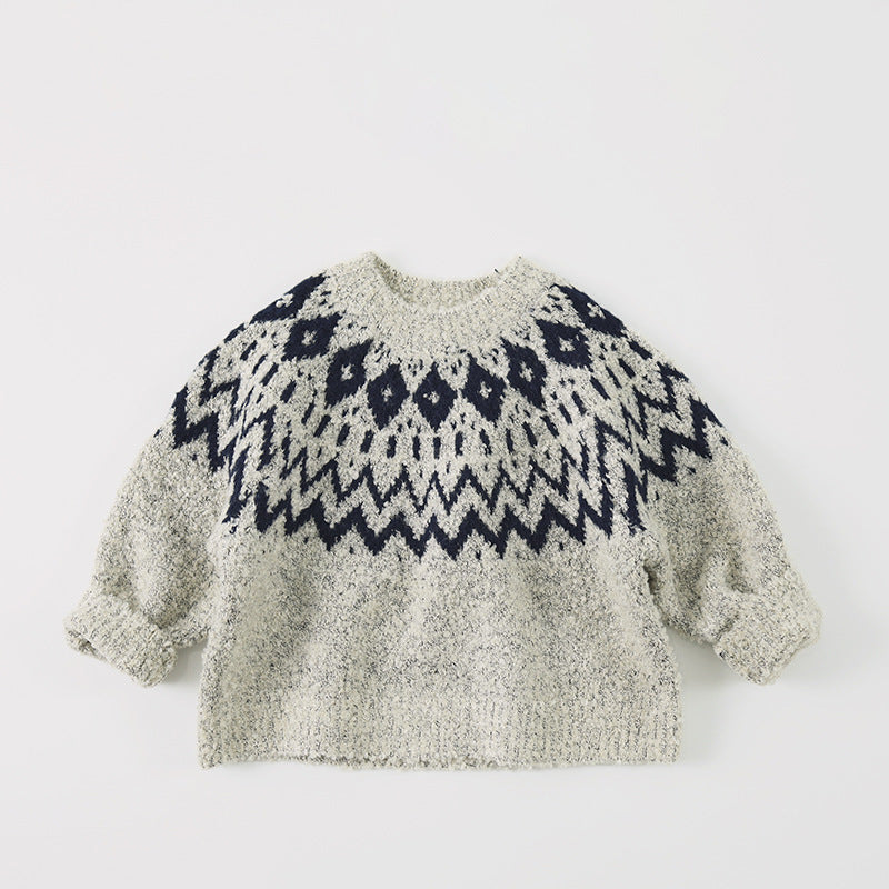 Childrens Acrylic Knit Sweater