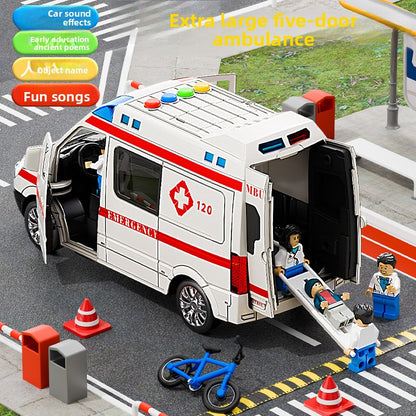 Childrens Ambulance Toy Car with Sound and Light