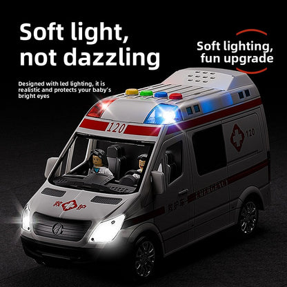 Childrens Ambulance Toy Car with Sound and Light