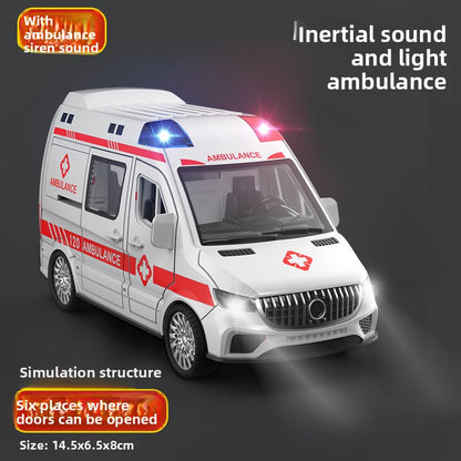 Childrens Ambulance Toy Car with Sound and Light