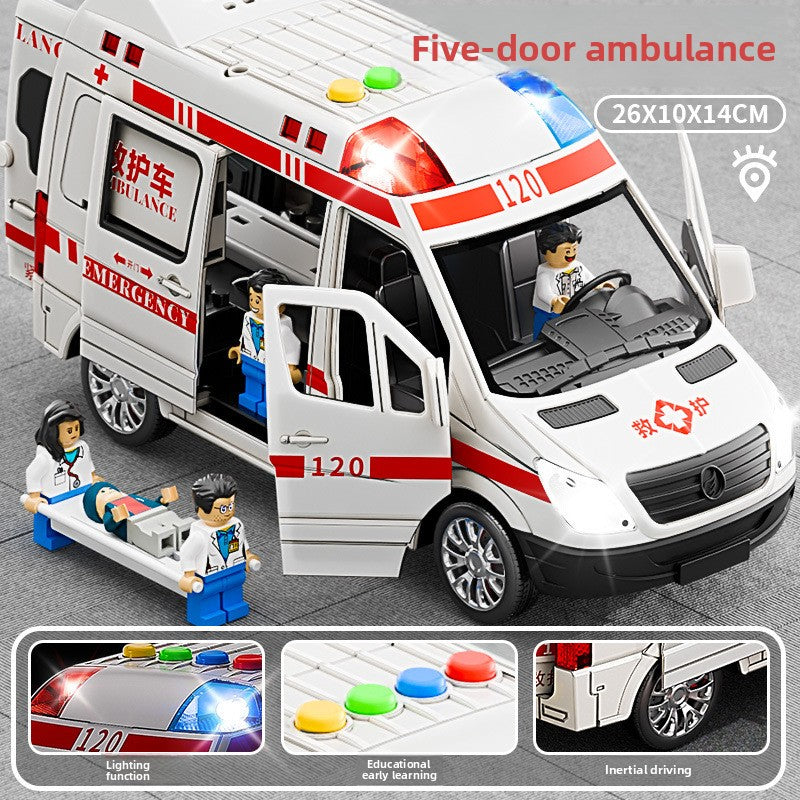 Childrens Ambulance Toy Car with Sound and Light
