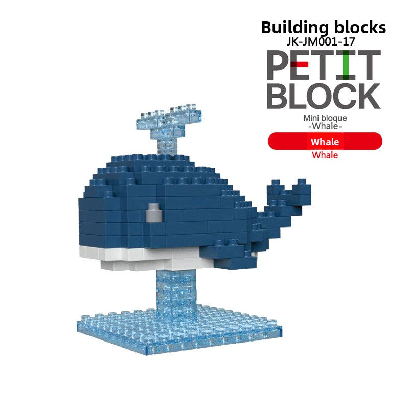 Childrens Animal Building Blocks Set