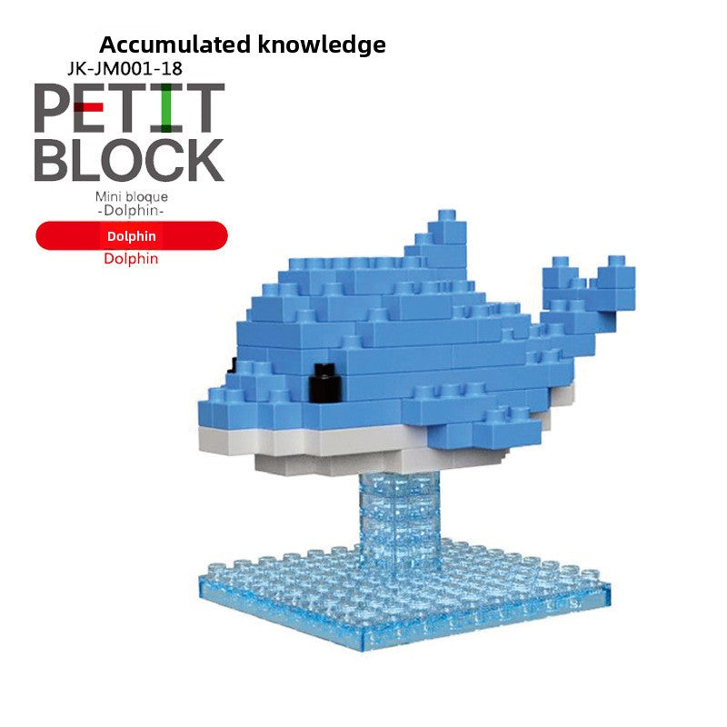 Childrens Animal Building Blocks Set