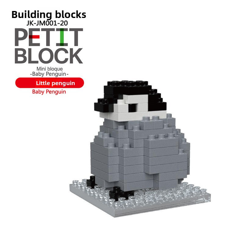 Childrens Animal Building Blocks Set