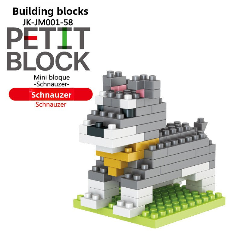 Childrens Animal Building Blocks Set