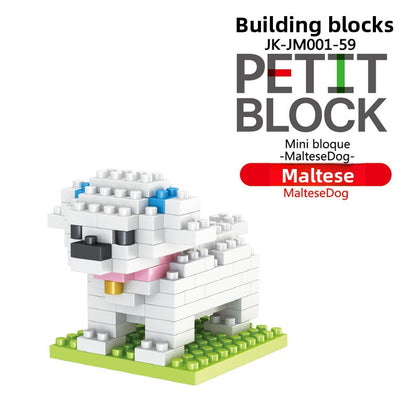 Childrens Animal Building Blocks Set