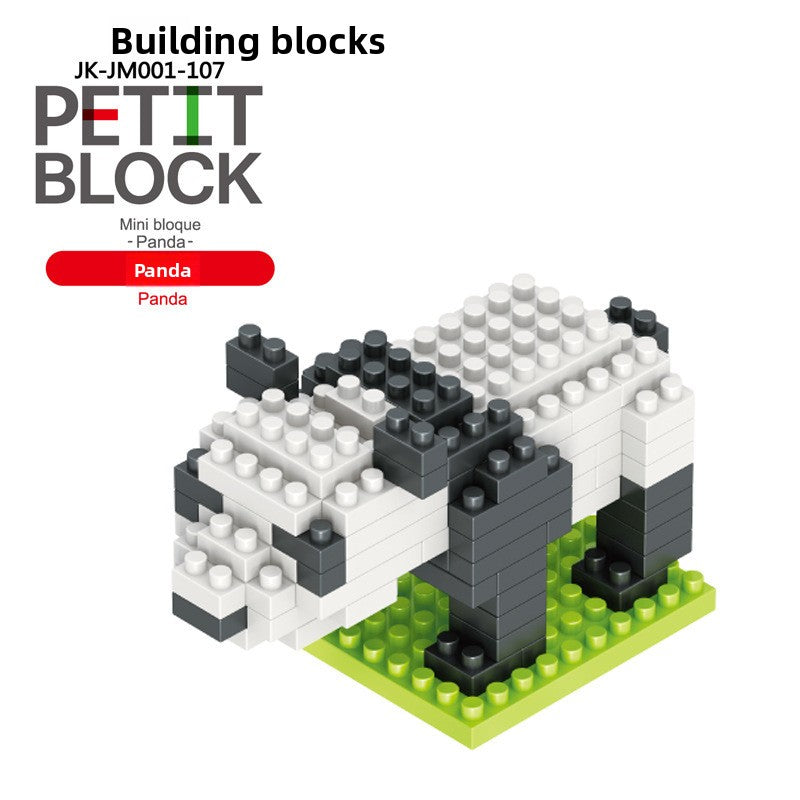 Childrens Animal Building Blocks Set