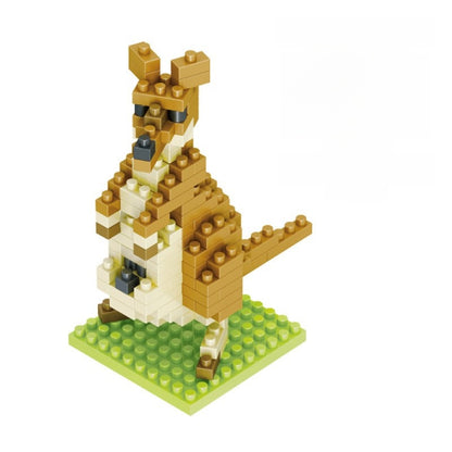 Childrens Animal Building Blocks Set