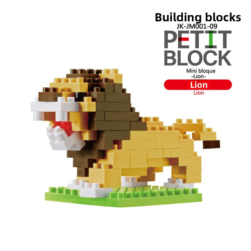 Childrens Animal Building Blocks Set