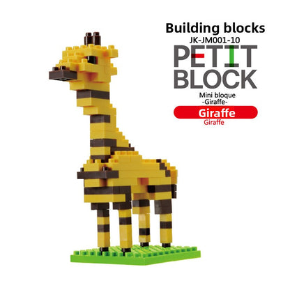 Childrens Animal Building Blocks Set