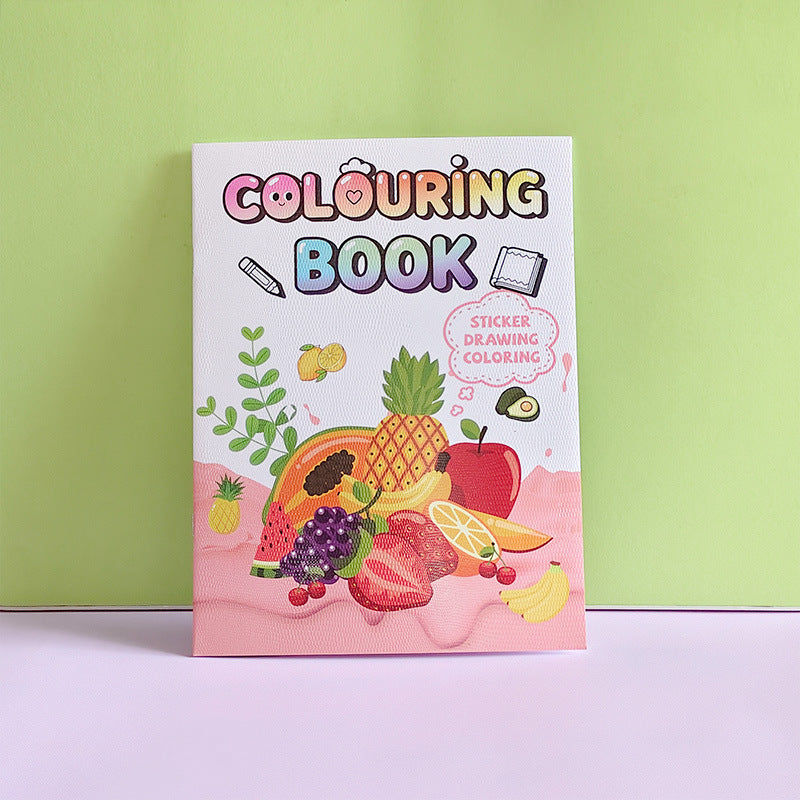 Childrens Animal Transportation Coloring Book