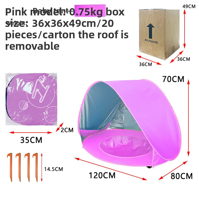 Childrens Baby Beach Sun Shelter Pop Up Tent