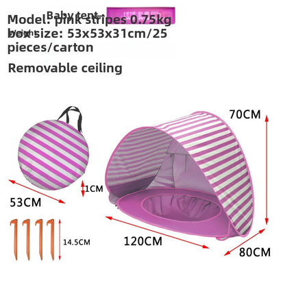 Childrens Baby Beach Sun Shelter Pop Up Tent