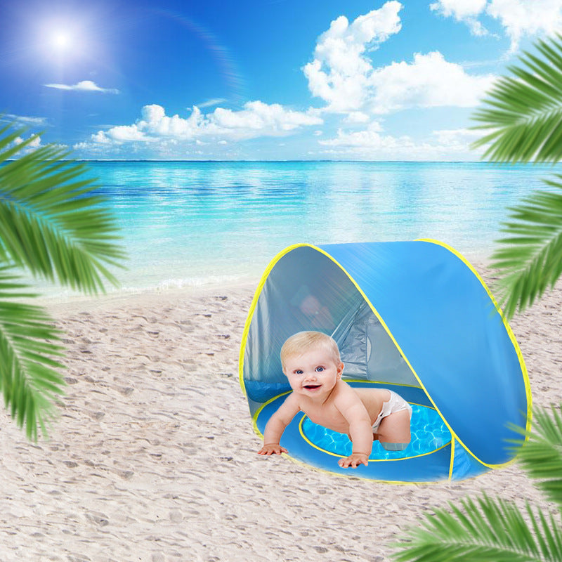 Childrens Baby Beach Sun Shelter Pop Up Tent