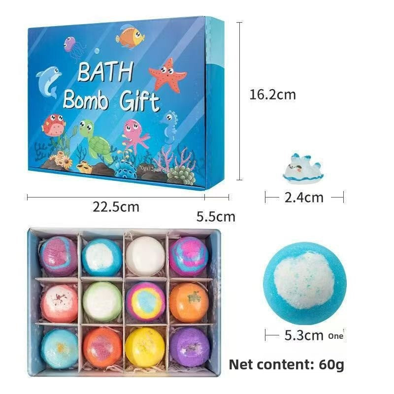 Childrens Bath Balls with Hidden Toys