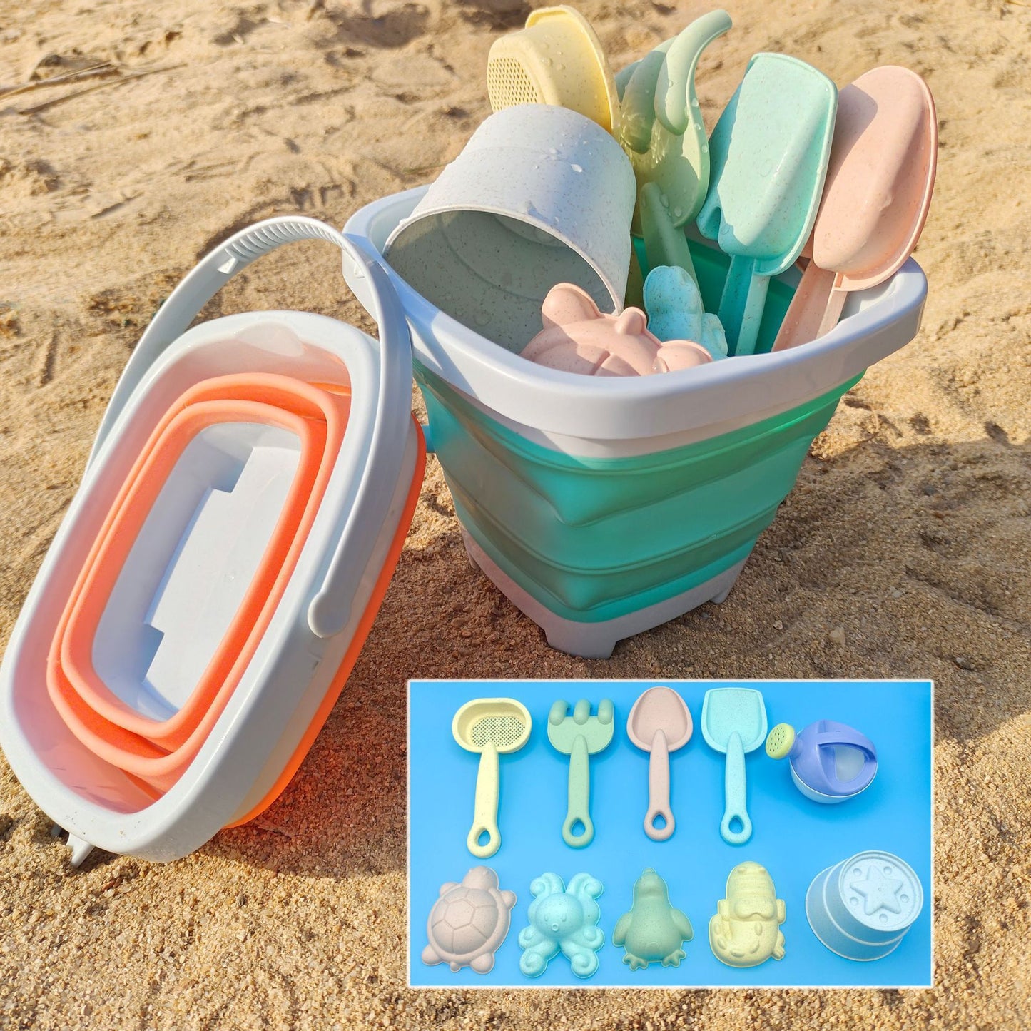 Childrens Beach Sand Play Tool Set