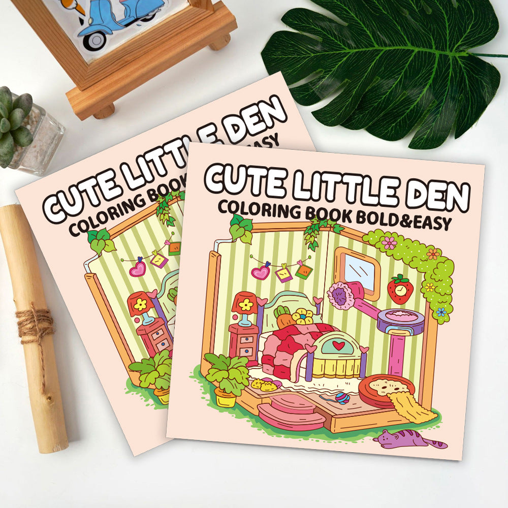 Childrens Coloring Book with 40 Pages