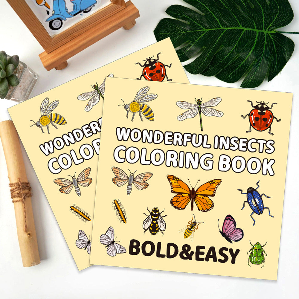 Childrens Coloring Book with 40 Pages