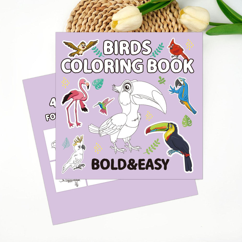 Childrens Coloring Book with 40 Pages