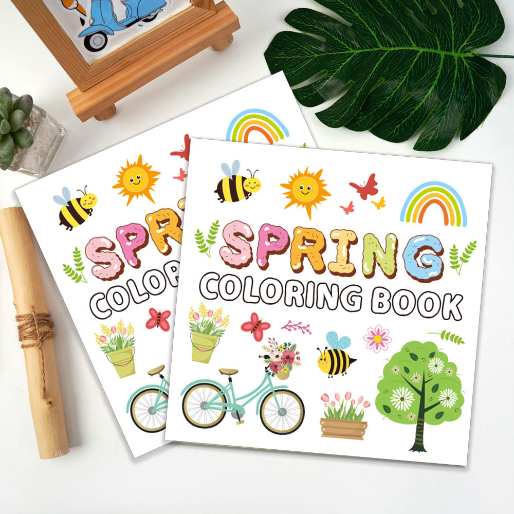 Childrens Coloring Book with 40 Pages