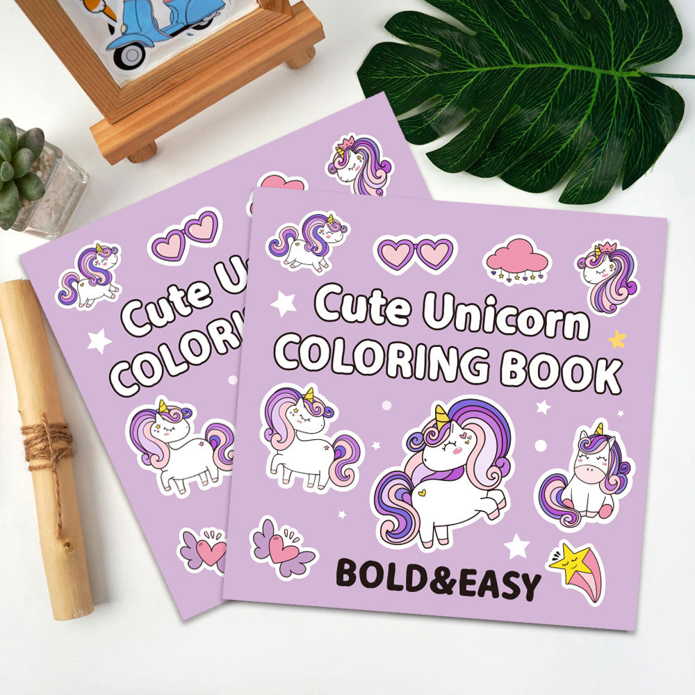 Childrens Coloring Book with 40 Pages