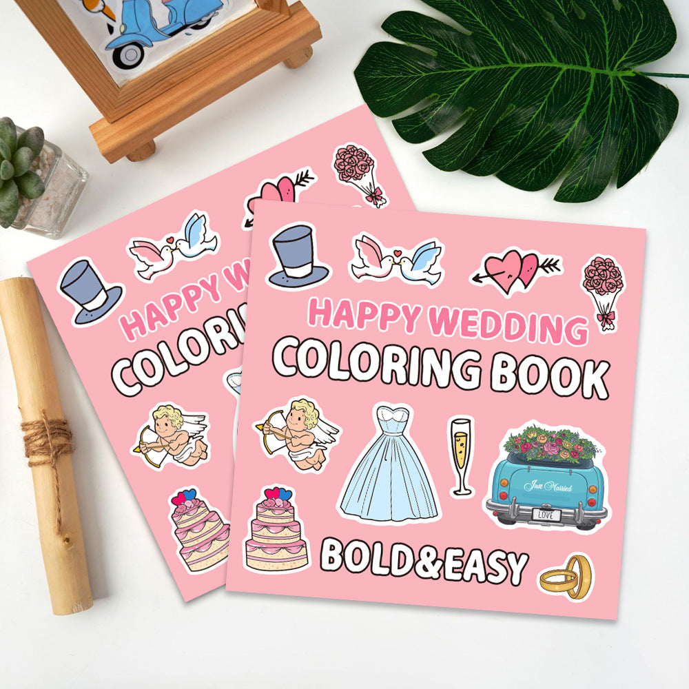 Childrens Coloring Book with 40 Pages